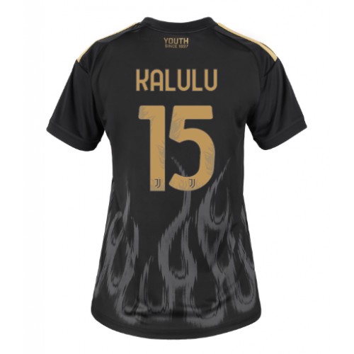 Juventus Pierre Kalulu #15 Kolmaspaita Naiset 2026-27 Lyhythihainen
